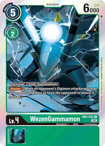 RB1-021 C, WezenGammamon