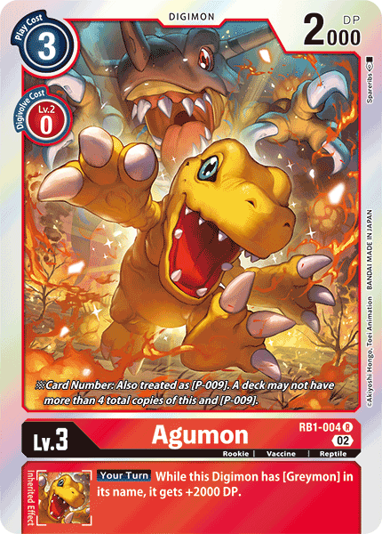 RB1-004 R, Agumon