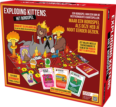 Board Games - Exploding Kittens Het Bordspel (Dutch Version)