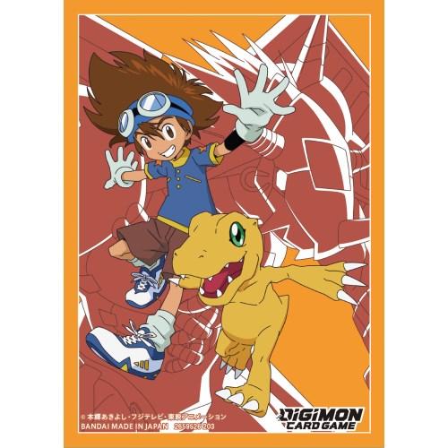 Bandai - Digimon Card Game Official Sleeves - Dragon of Courage(60pcs)