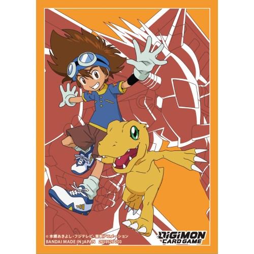 Bandai - Digimon Card Game Official Sleeves - Dragon of Courage(60pcs)