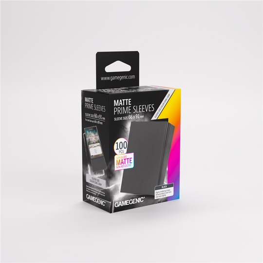 Gamegenic Matte Prime Sleeves - Black