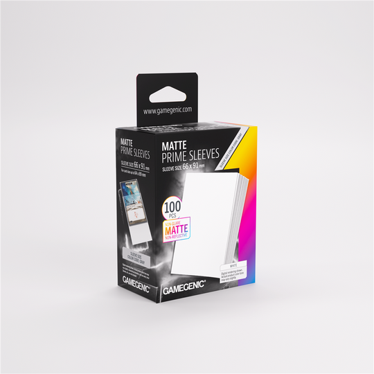 Gamegenic Matte Prime Sleeves - White