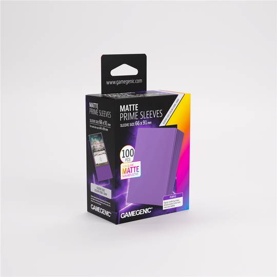Gamegenic Matte Prime Sleeves - Purple
