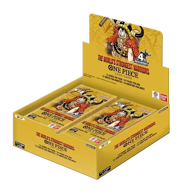 One Piece Card Game - The World's Strongest Warriors - [OP17] - Booster Box