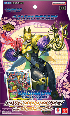 Digimon Trading Card Game - Advanced Deck AMETHYST MANDALA [ST-22]