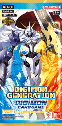 Digimon Trading Card Game - Set 35 - Advanced Booster Digimon Generation [AD-01]  -Preorder-