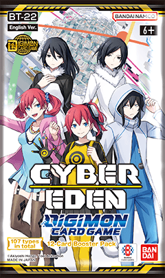 Digimon Trading Card Game - Set 30 - Cyber Eden [BT-22]