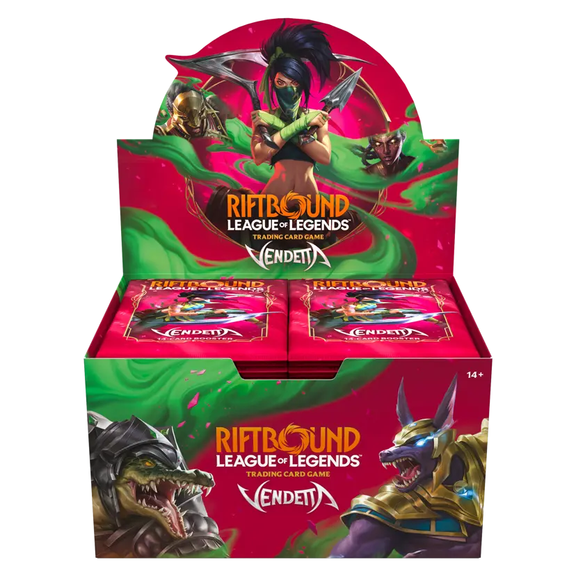 Riftbound: League of Legends - Vendetta Booster Box -Preorder-
