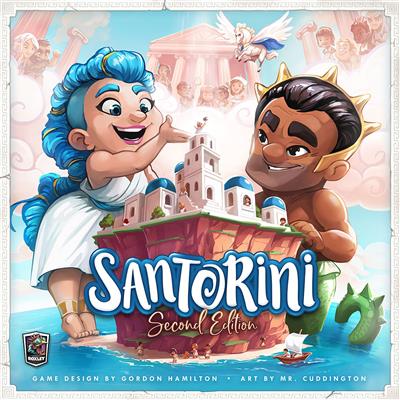 Board Games - Santorini 2nd Edition