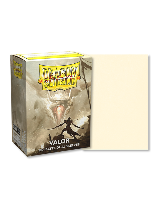 Dragon Shield - Dual Matte - Valor(100pcs)