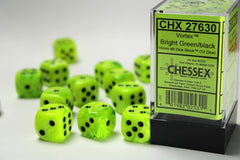 Chessex - Vortex 16mm d6 Dice Block™ (12 dice)