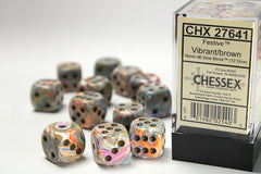 Chessex - Festive 16mm d6 Dice Block™ (12 dice)