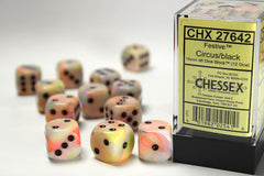 Chessex - Festive 16mm d6 Dice Block™ (12 dice)