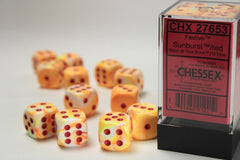 Chessex - Festive 16mm d6 Dice Block™ (12 dice)