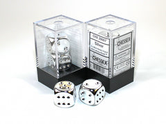 Chessex - Metallic look 16mm d6 Dice Pair