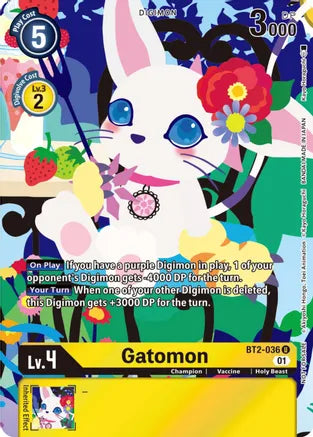 BT02-036 U Gatomon - BT2-036 (Reprint Floral Fun)