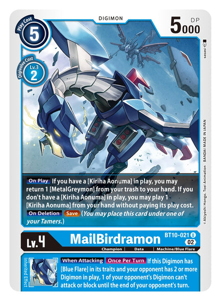 BT10-021 U, MailBirdramon