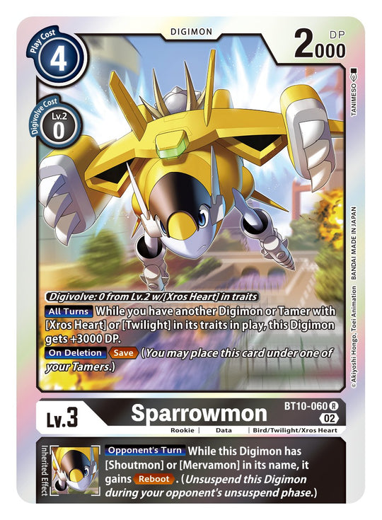BT10-060 R, Sparrowmon