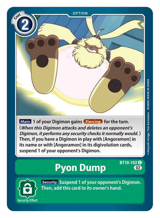 BT10-102 C, Pyon Dump