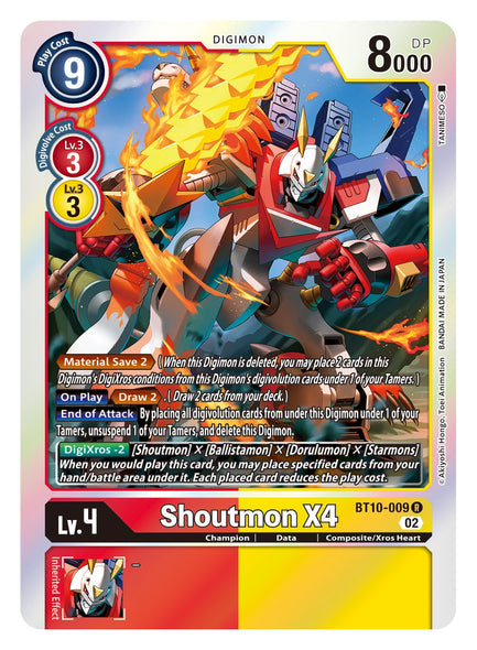 BT10-009 R, Shoutmon X4