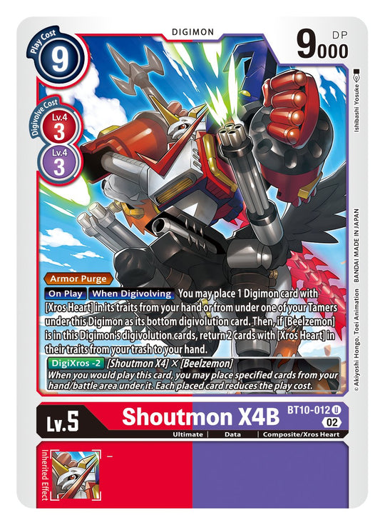BT10-012 U, Shoutmon X4B