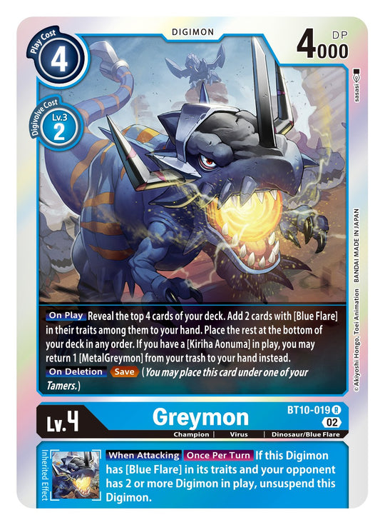 BT10-019 R, Greymon