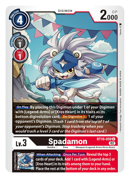 BT10-059 U, Spadamon