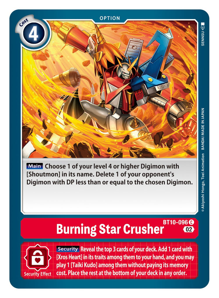 BT10-096 C, Burning Star Crusher