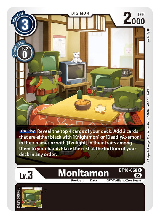 BT10-058 C, Monitamon