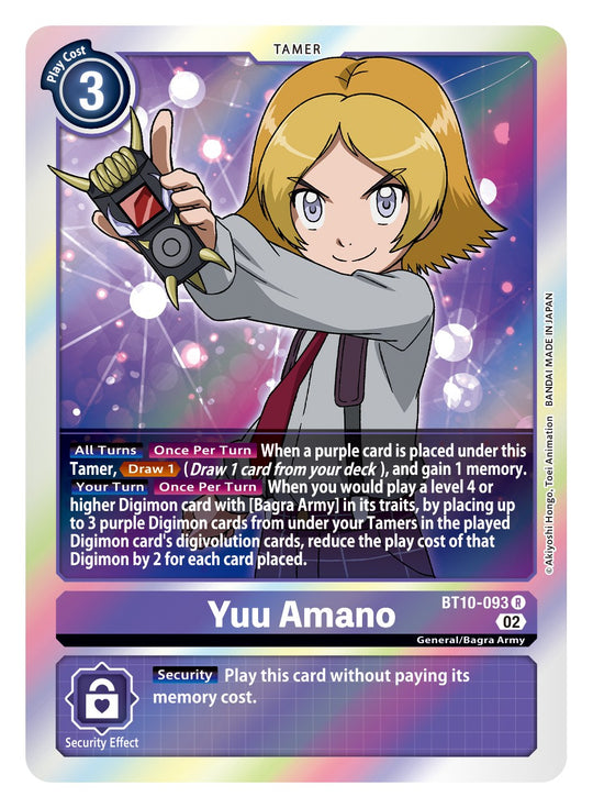 BT10-093 R, Yuu Amano