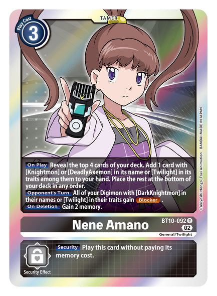 BT10-092 R, Nene Amano