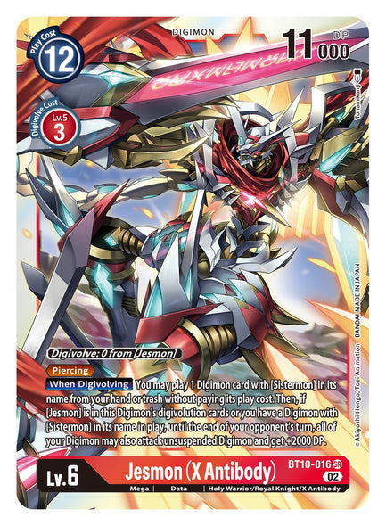 BT10-016 SR, Jesmon (X Antibody)