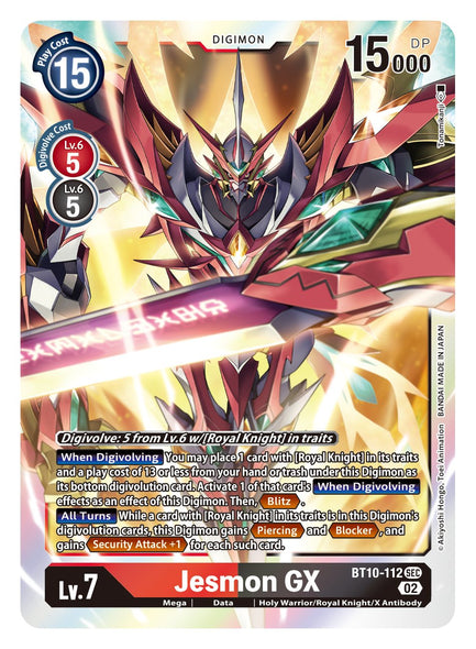 BT10-112 SEC, Jesmon GX