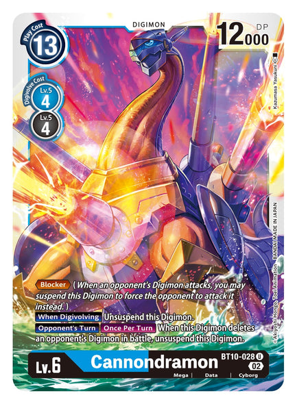 BT10-028 U, Cannondramon