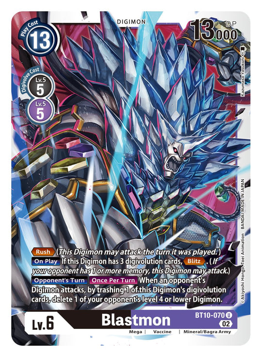 BT10-070 U, Blastmon