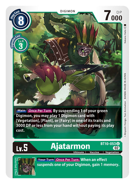 BT10-053 U, Ajatarmon