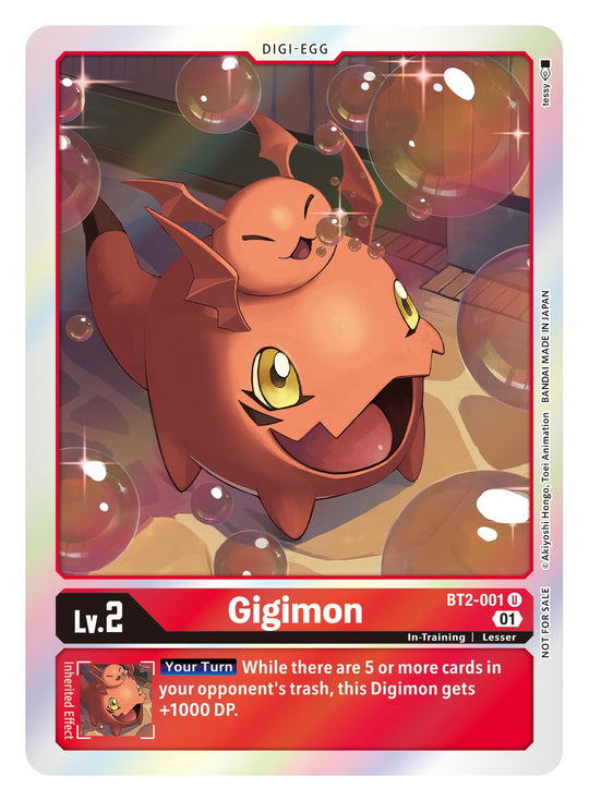 BT02-001 U Gigimon (ST11 Box Topper)