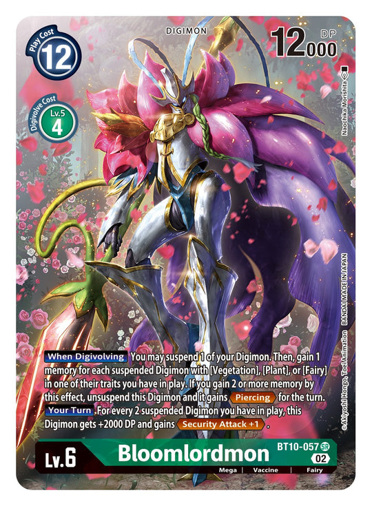 BT10-057 SR, Bloomlordmon (Alternate Art)