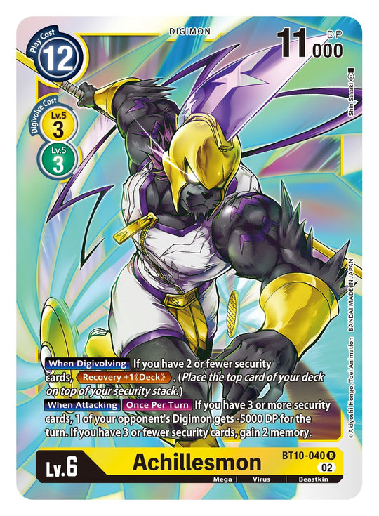 BT10-040 R, Achillesmon