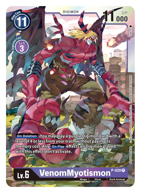 P-020 P, VenomMyotismon (Premium Deck Set Version)