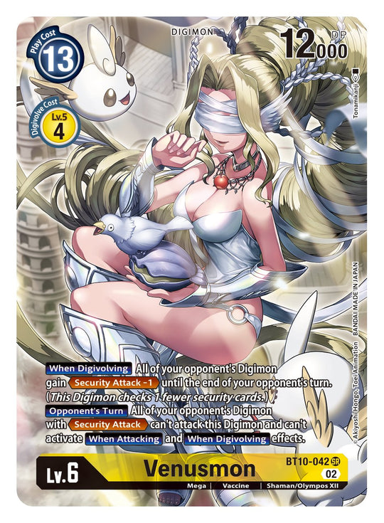 BT10-042 SR, Venusmon (Alternate Art)