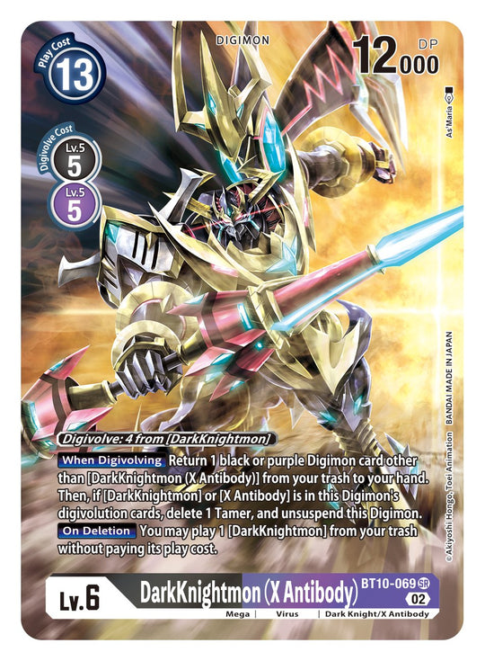BT10-069 SR, DarkKnightmon (X Antibody) (Alternate Art)