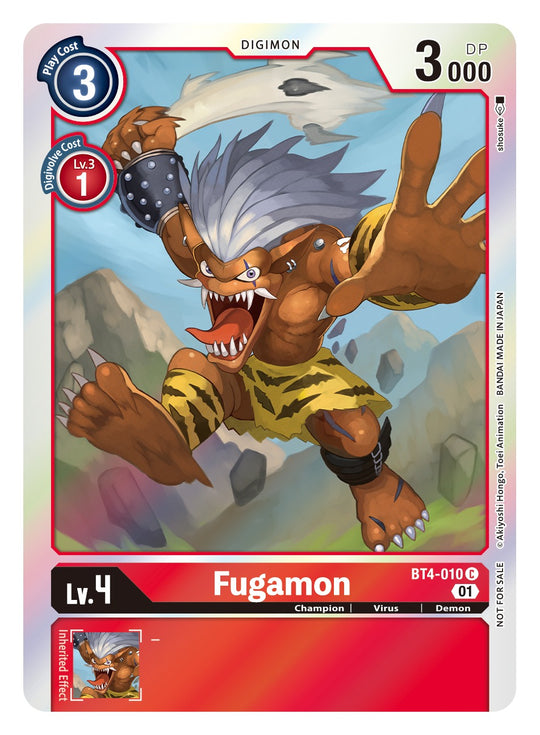 BT04-010 C Fugamon (ST11 Box Topper)