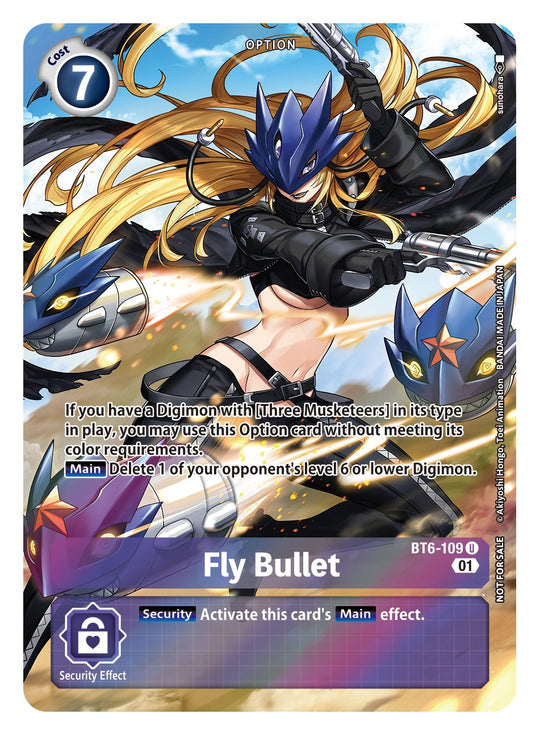 BT06-109 U, Fly Bullet (Premium Deck Set Version Reprint)