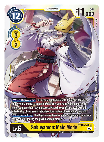 BT10-041 SR, Sakuyamon: Maid Mode