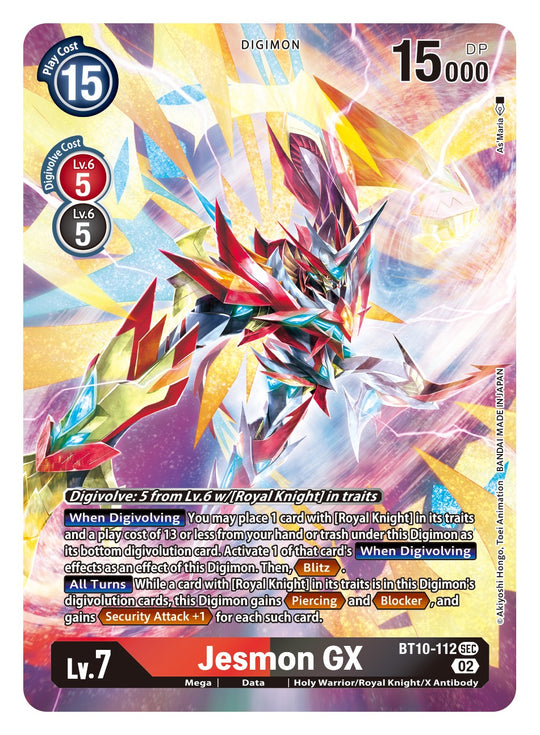 BT10-112 SEC, Jesmon GX (Alternate Art)