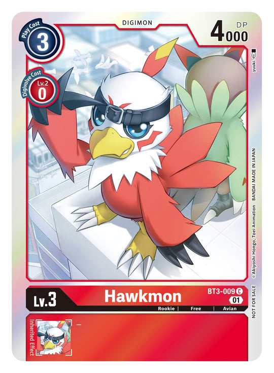 BT03-009 C Hawkmon (ST11 Box Topper)