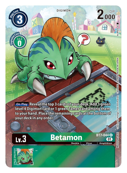 BT07-044 R, Betamon (25th Special Memorial Pack)