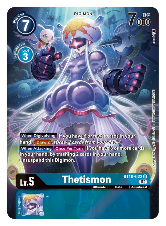 BT10-023 R, Thetismon (Alternate Art)